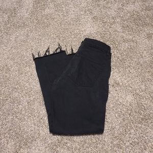 Zara black Straight leg jeans